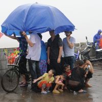 Le troisième typhon en une semaine en Chine