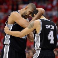 Tim Duncan et Danny Green