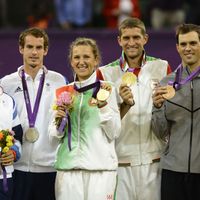 Mike Bryan et Lisa Raymond en bronze