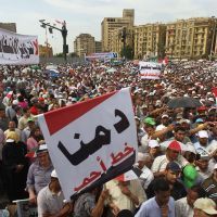 Manifestation contre l'armée au Caire