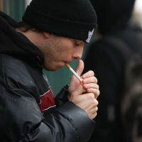 Un fumeur