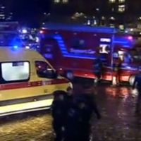 15 véhicules de secours étaient présents mercredi en fin d'après-midi. 