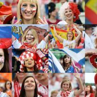 Euro 2012 : le spectacle est aussi en tribune