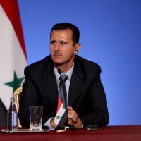 Le président syrien Bachar al-Assad lors de sa dernière apparition officielle le 19 juillet