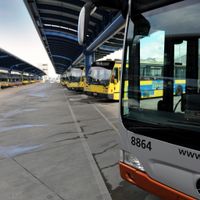 Un dépôt de la Stib