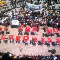Manifestation de l'opposition vendredi à Idlib 