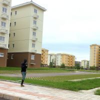 Quelques-une des tours de Nova Cidade de Kilamba en Angola