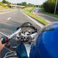 Un motard