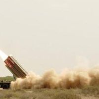 Tir de missile à courte portée par le Pakistan en mai 2012.