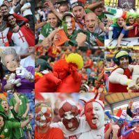 Euro 2012 : le spectacle est aussi en tribune