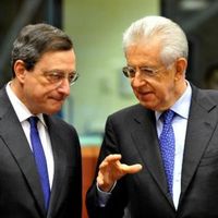Mario Draghi & Mario Monti