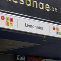L'homme qui en a attaqué un autre dans la station Lemonneir lundi a été arrêté