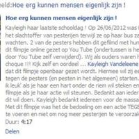 Facebook: une maman publie la vidéo d'élèves violentant sa fille de 13 ans