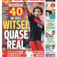 La Une d'A Bola