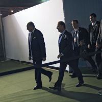 François Hollande était protégé par des gardes désarmés