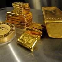 Lingots d'or et pièces d'or
