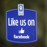 Illustration - Le "like" sur Facebook