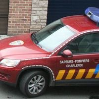Véhicule d'intervention des pompiers de Charleroi