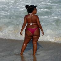 Sur la plage de Copacabana