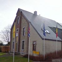 La maison communale de Manhay.