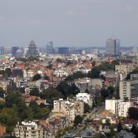 Illustration: vue aérienne de Bruxelles