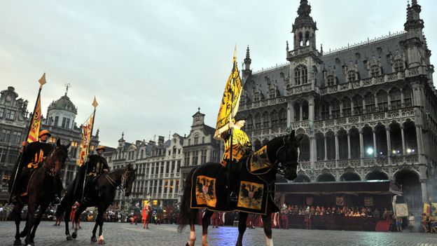 La Grand Place de Bruxelles accueille l'Ommegang